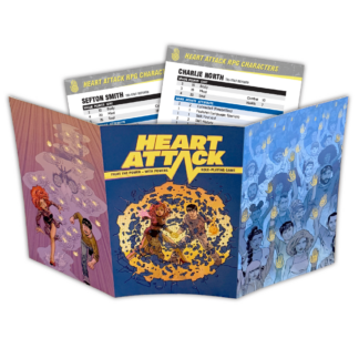 Heart Attack RPG Game Screen (DYS851)